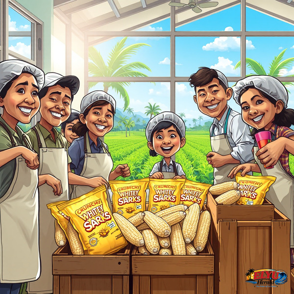 White corn processing